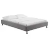Image de Lit nizza idimex 140 x 190 cm en tissu 2 pieces sommier a lattes pour 2 personnes de couleur