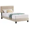 Image de Lit 1 place idimex 90 x 190 cm en tissu sommier a lattes de couleur