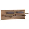 Image de Portemanteau mural HERA avec étagère, en bois   Coloris chêne