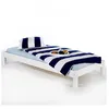 Image de Lit adulte idimex 90 x 200 cm en pin sans sommier de couleur