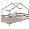 Image de Lit idimex 196 x 96 x 138 cm en pin sans sommier de couleur