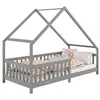 Image de Lit idimex 196 x 96 x 158 cm en pin sans sommier pour 2 personnes de couleur