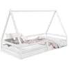 Image de Lit idimex 96 x 206 x 152 cm en pin sans sommier pour 2 personnes de couleur