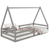Image de Lit idimex 206 x 125 x 96 cm en pin sans sommier de couleur