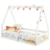 Image de Lit enfant idimex 164 x 85 x 125 cm en pin sans sommier de couleur