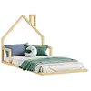 Image de Lit enfant idimex 208 x 99 x 100 cm en pin sans sommier de couleur