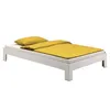 Image de Lit idimex 204 x 30 x 94 cm en pin sans sommier de couleur
