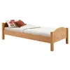 Image de Lit idimex 98 x 211 x 71 cm en hetre sans sommier pour 2 personnes de couleur