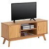 Image de Meuble TV TIVOLI L 114 cm en bois massif - Finition laquée