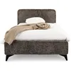 Image de Lit idimex 102 x 204 x 80 cm en tissu de couleur