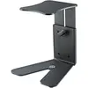 Image de K&M 26772 (Support, Réglable en hauteur), Pied + support mural pour enceinte, Noir