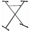 Image de K&M 18962 - Support clavier en X - Noir