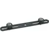 Image de Barre pour 2 micros noir - K&M 235-5
