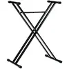Image de K&M Stand de claviers 18963 (Clavier), Pied + support pour instrument, Noir