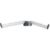 Image de K&M Jeu de bras de support B 18866 (Clavier), Pied + support pour instrument, Argent