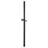 Image de K&M 26736, Tube d'écartement M20 (Support, Réglable en hauteur), Pied + support mural pour enceinte, Noir