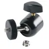 Image de Accessoires sonorisation K&M 19695-100-55 ADAPTATEUR NOIR 1/4 MALE POUR PIED DE MICROPHONE pieds de micros