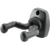 Image de K&M Support mural pour guitare (Contrebasse, Guitare, Guitare électrique), Pied + support pour instrument, Noir