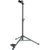 Image de K&M Stand de basson 15010, Pied + support pour instrument, Noir