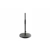 Image de Accessoires sonorisation K&M 23323-300-55 STAND MICRO NOIR 250 MM Stands enceintes et tubes
