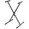 Image de K&M Support de clavier 18930 (Clavier), Pied + support pour instrument, Noir