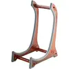 Image de K&M Stand d'exposition de violon/Ukulele (Violon), Pied + support pour instrument, Marron