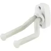 Image de K&M 16280 Support mural pour guitare (Contrebasse, Guitare, Guitare électrique), Pied + support pour instrument, Blanc