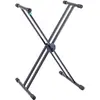 Image de K&M Stand de claviers 18990 (Clavier), Pied + support pour instrument, Noir