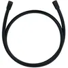Image de Kludi, Flexible de douche, SUPARAFLEX SILVER flexible de douche, 1/2", 1600 mm, noir mat (160 cm)