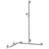 Image de Keuco, Poignées + Aides pour la salle de bain, Barre de douche Plan Care avec support de douche 90 109,7 x 79,7 x 126,3 cm chrome 34915