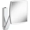 Image de Keuco, Miroir cosmétique, miroir cosmétique iLook move 200x200mm bel vc