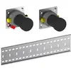 Image de Keuco, Robinetterie de salle de bains, Grundkörper-Set pour mitigeur monocommande Set UP 2 voies avec raccord de flexible