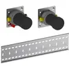 Image de Keuco, Robinetterie de salle de bains, Grundkörper-Set de pour robinetterie thermostatique Set UP 2 voies avec raccord de flexible
