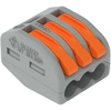 Image de Borne pour boîte de dérivation CLASSIC avec leviers 2,50 mm² gris WAGO 222-413
