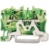 Image de Wago Borne pour conducteur de protection, Accessoires électroniques + boîtier, Vert