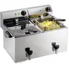 Image de Friteuse 8+8L avec vidange PROFRI 88V