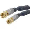 Image de Shiverpeaks SP80093 Câble coaxial RG-59/U 2,5 m F Bleu, Câble d'antenne