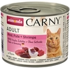 Image de 6x200g Adult boeuf, dinde, crevettes Animonda Carny - Pâtée pour chat