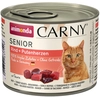 Image de 6x200g Senior boeuf, coeurs de dinde Animonda Carny - Pâtée pour chat