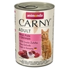 Image de 6x400g boeuf, dinde et crevettes animonda Carny aliment humide pour chat