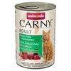 Image de 6x400g boeuf, dinde, lapin animonda Carny aliment humide pour chat