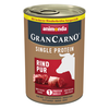 Image de 6x400g Adult Single Protein pur boeuf Animonda GranCarno - Pâtée pour chien