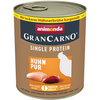 Image de 6x800g Adult Single Protein pur poulet Animonda GranCarno - Pâtée pour chien