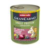 Image de 6x800g Adult Superfoods boeuf, betteraves rouges, mûres, pissenlit Animonda GranCarno