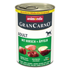 Image de 6x400g animonda GranCarno Original Adult cerf, pommes pour chien