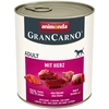 Image de 6x800g animonda GranCarno Original Adult coeur Pâtée pour chien
