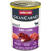 Image de 6x400g animonda GranCarno Original Adult boeuf, agneau Pâtée pour chien