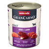 Image de 6x800g animonda GranCarno Original Adult boeuf, agneau Pâtée pour chien