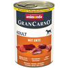 Image de 6x400g animonda GranCarno Original Adult canard Pâtée pour chien