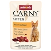 Image de 12x85g Kitten boeuf, volailles Animonda Carny - Pâtée pour chat
